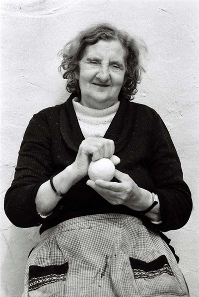 Kretische Bäuerin, Griechenland 2005.